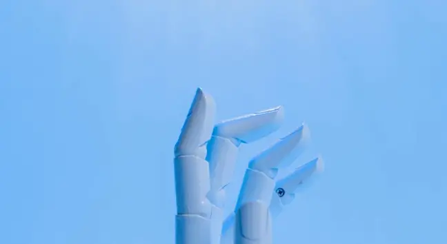 blue-robot-hand